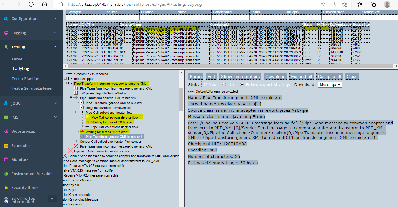 Adapter throws IllegalStateException: Thread is already associated with ...