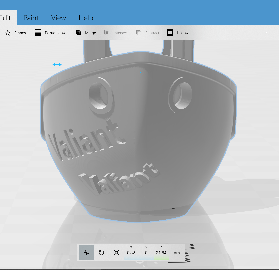 An easy way to emboss recylcing codes on to 3D models · Issue 9379
