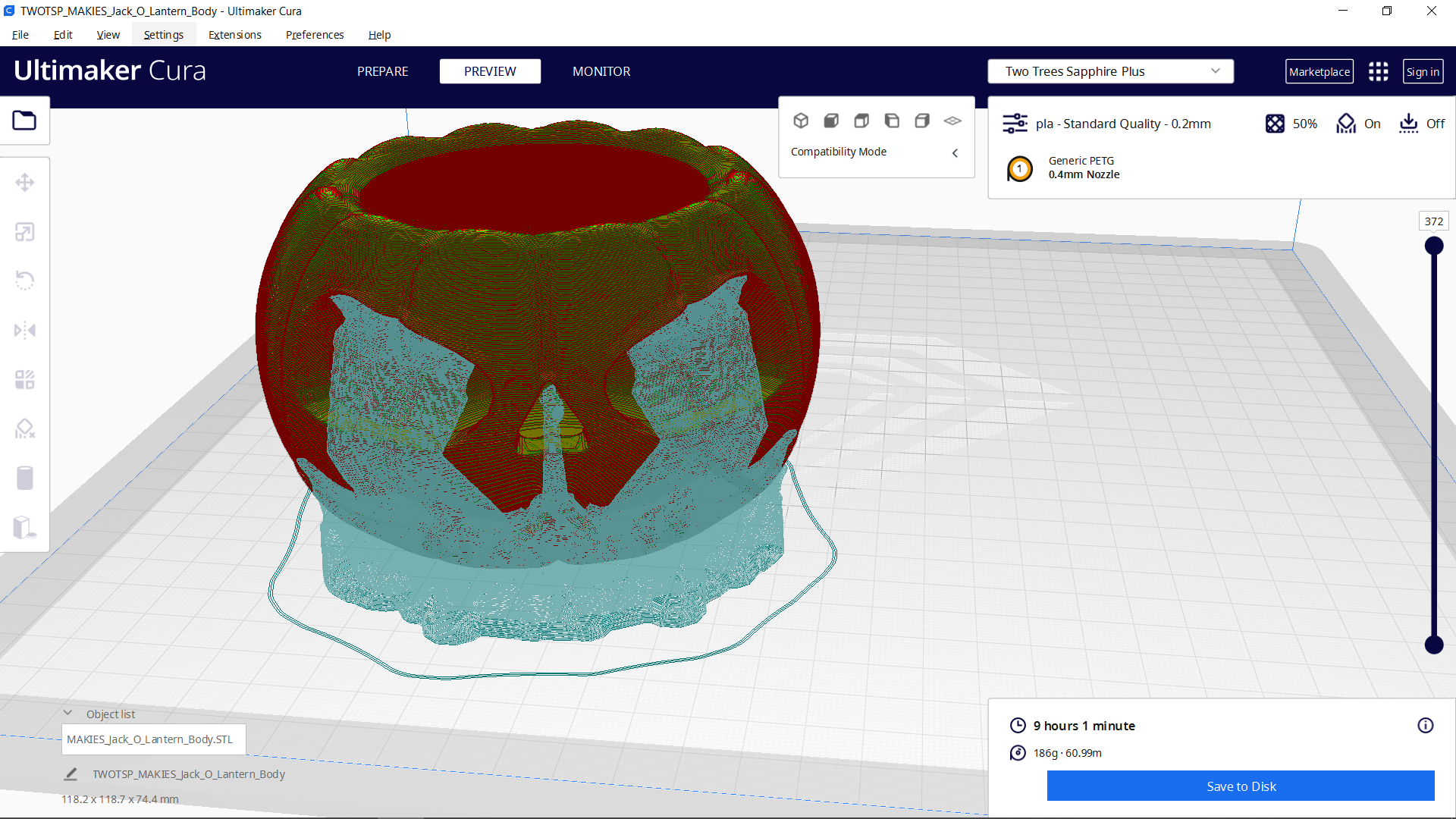 Slicing error · Issue #13636 · Ultimaker/Cura · GitHub