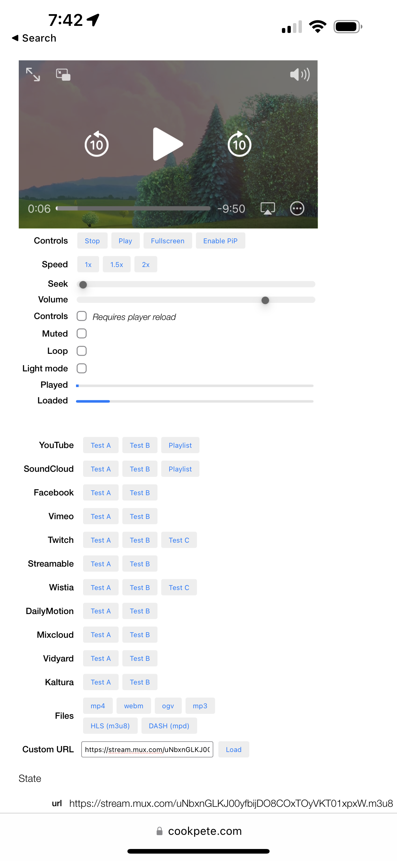 Google Chrome Device Mode Simulation iOS Device Not Working onError