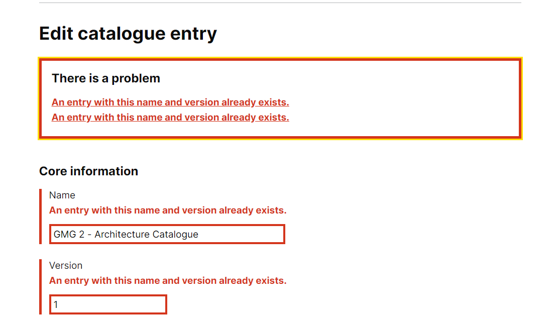 Minor issue with message returned when you attempt to add a duplicate ...