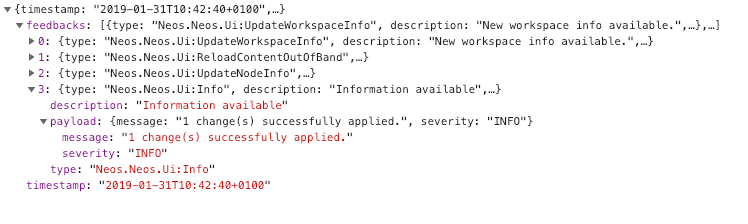 Editing values in the inspector and publishing does not change publish ...