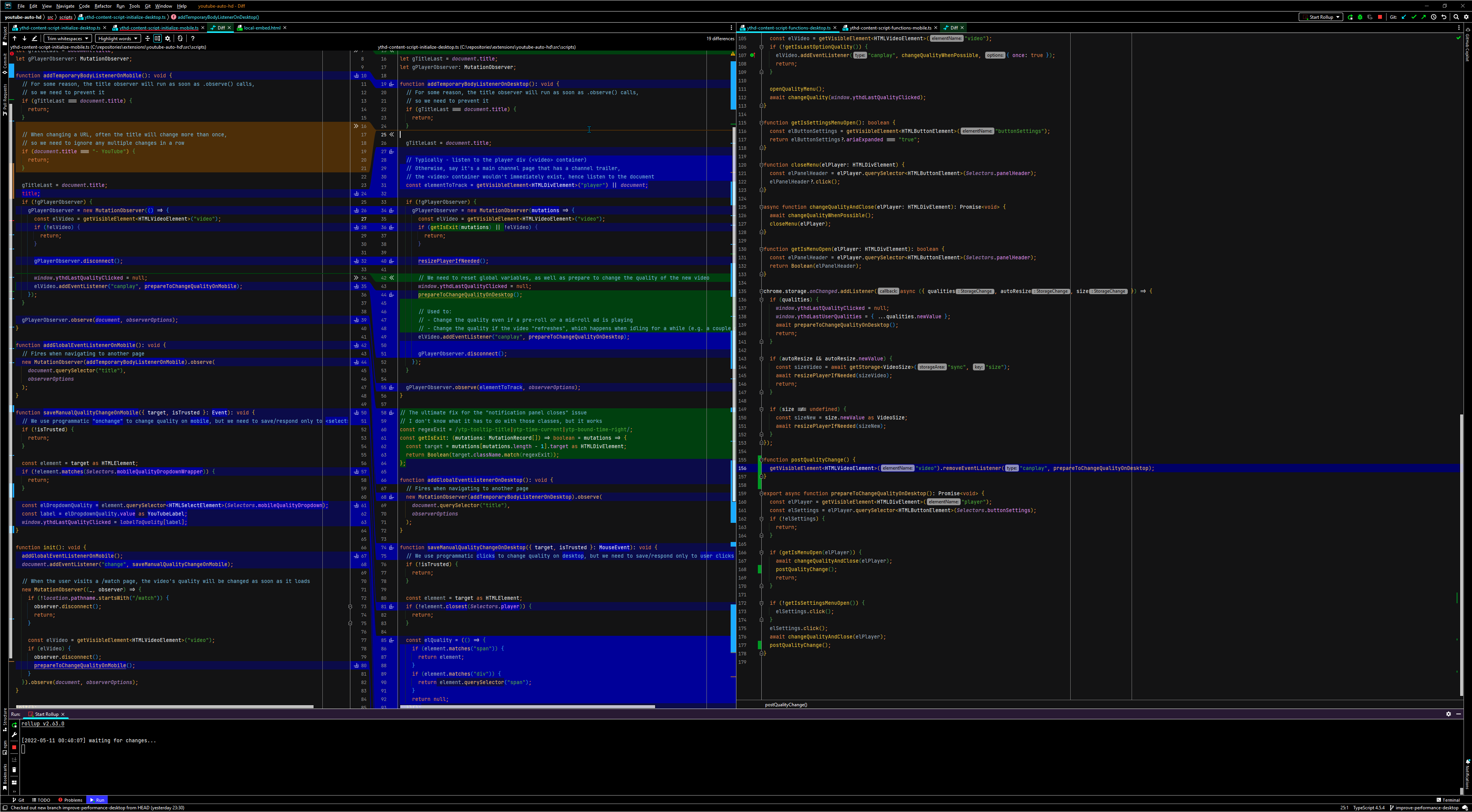 Not working on Diff window · community · Discussion #16338 · GitHub