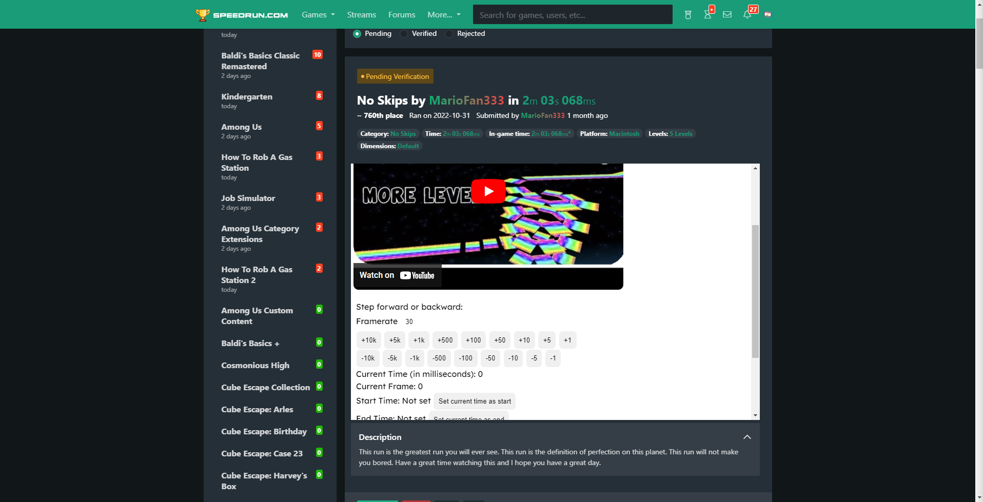 GitHub avi12/speedrunhelper A browser extension to help speedrun