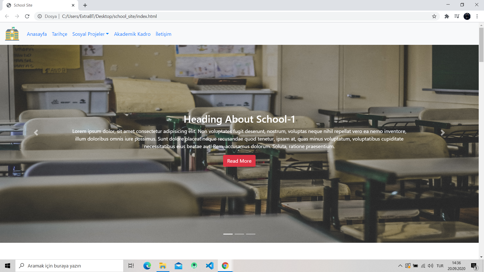 Github Ozcantolgahan School Site