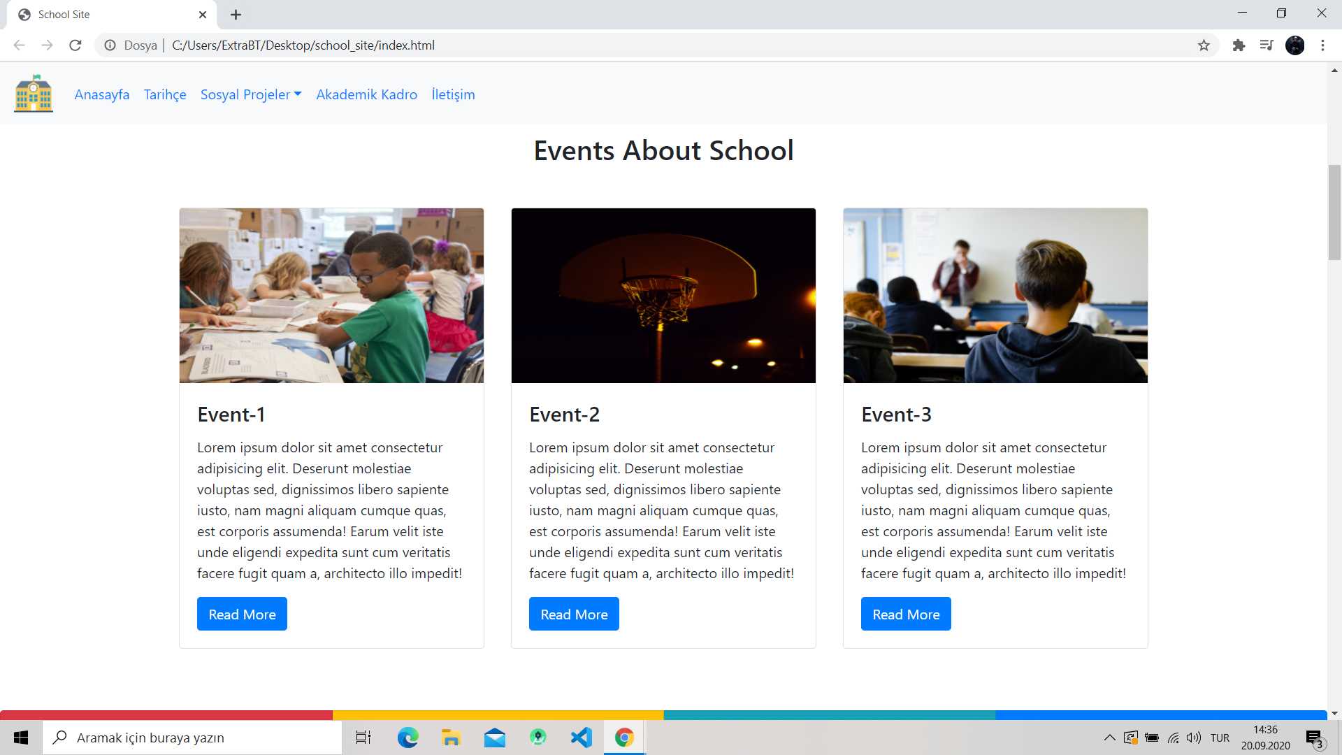 Github Ozcantolgahan School Site