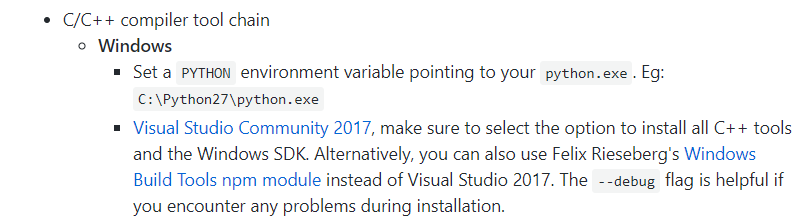 Can't "yarn" all dependencies · Issue #49981 · microsoft/vscode · GitHub