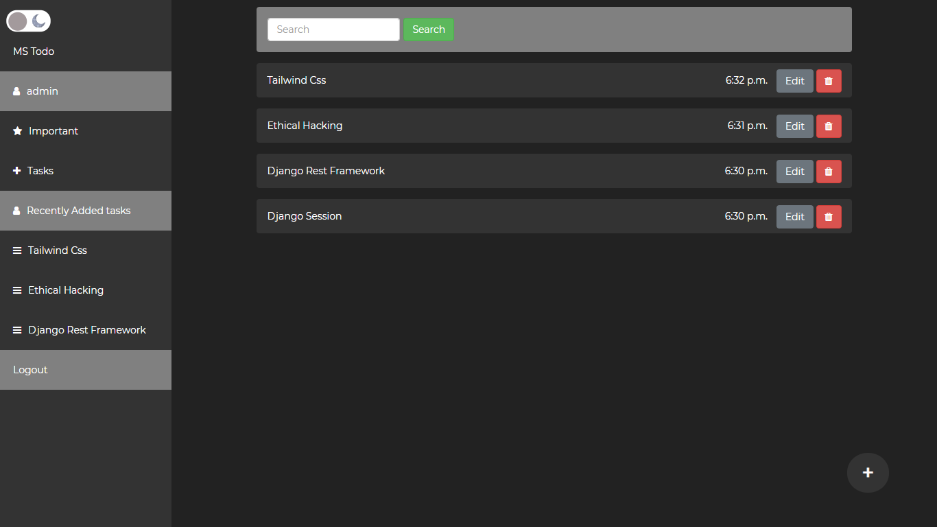 GitHub - learningnoobi/MS-Todo: advanced version of todo app