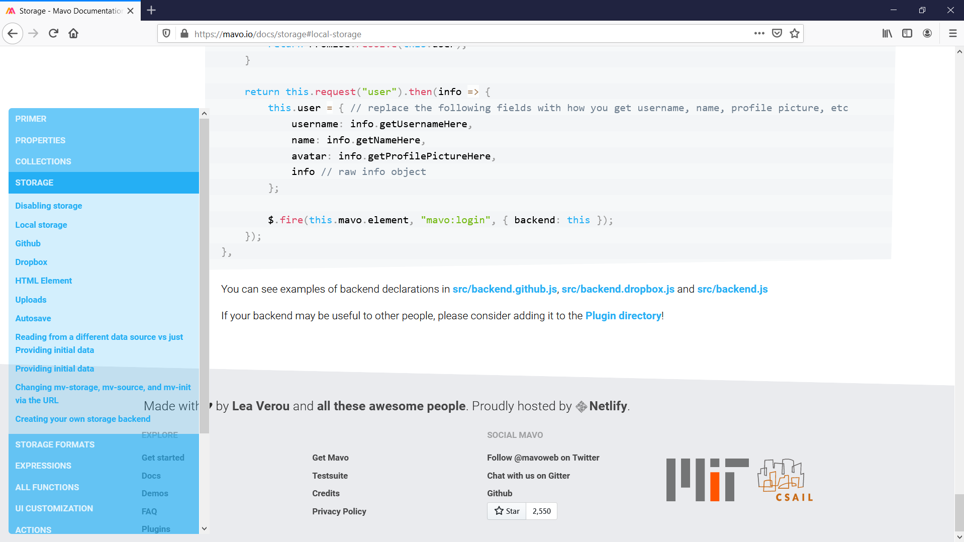 Footer is not Aligned properly · Issue #112 · mavoweb/mavo.io · GitHub