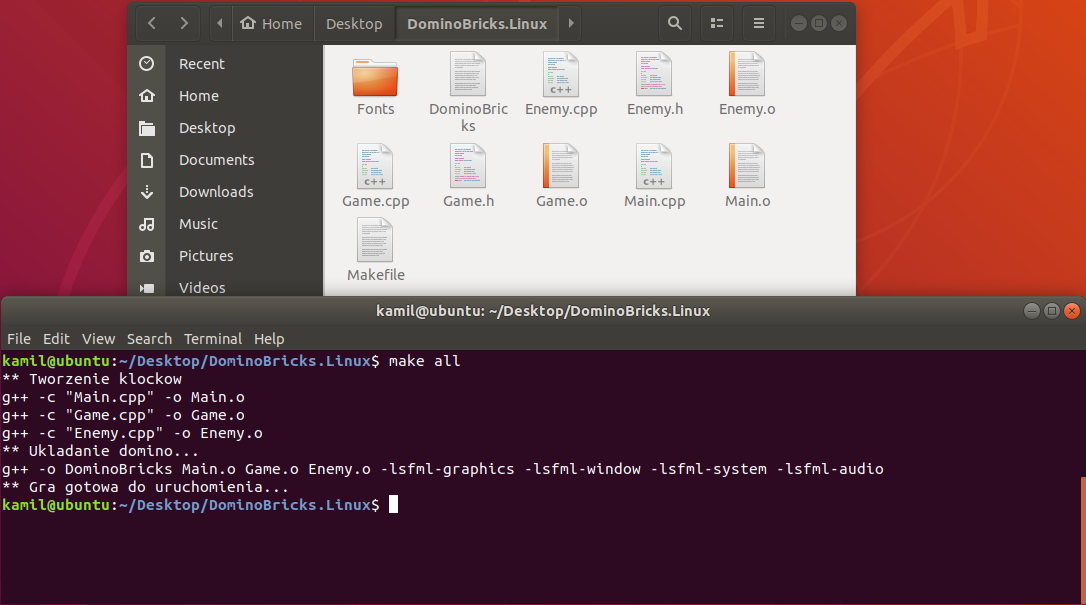 GitHub - Mrozu3/DominoBricks-Game: Projekt gry Cpp + SFML