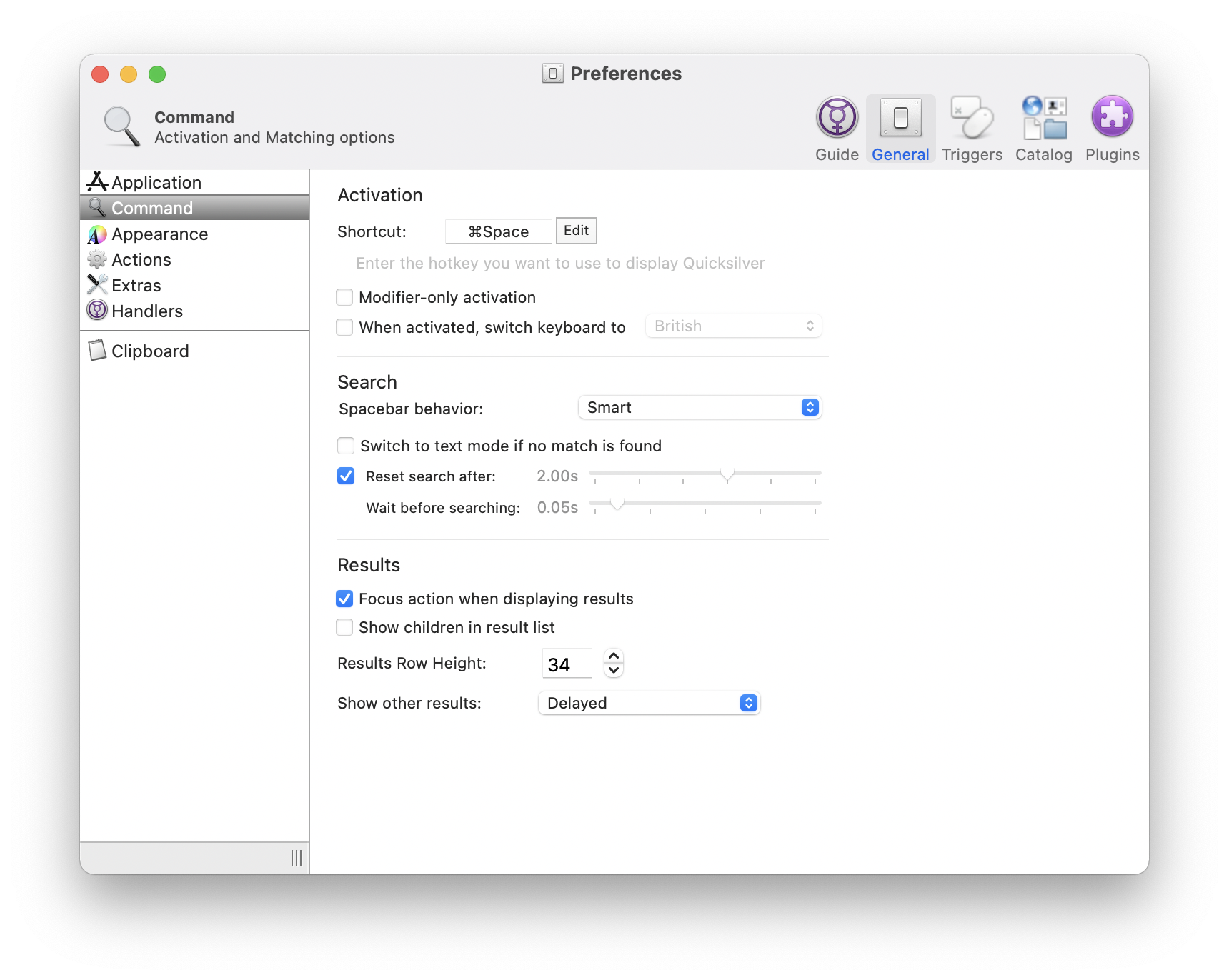 Quicksilver retains focus after triggering different app · Issue #2596 ...