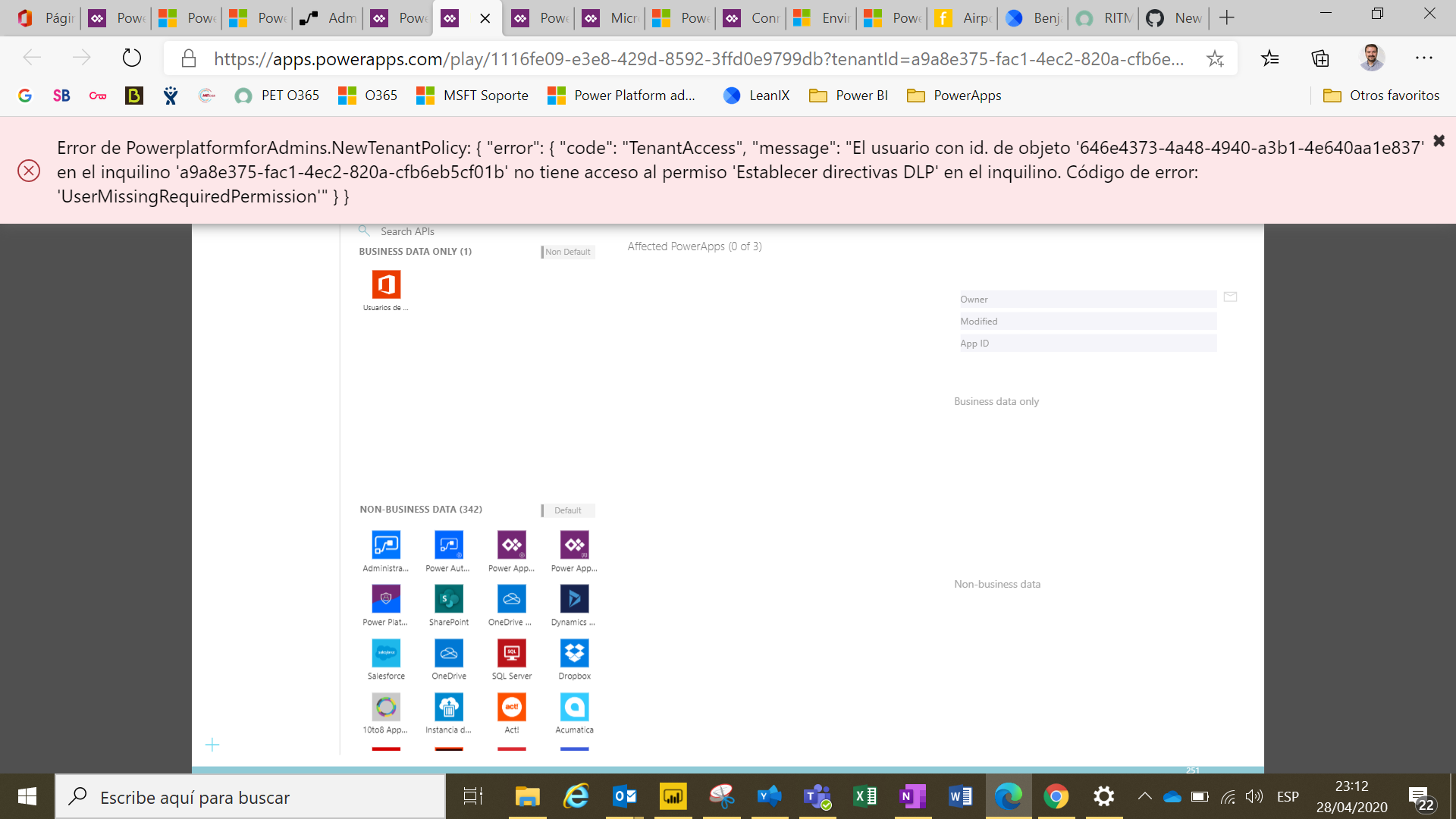 [BUG]: DLP Editor · Issue #240 · microsoft/powerapps-tools · GitHub