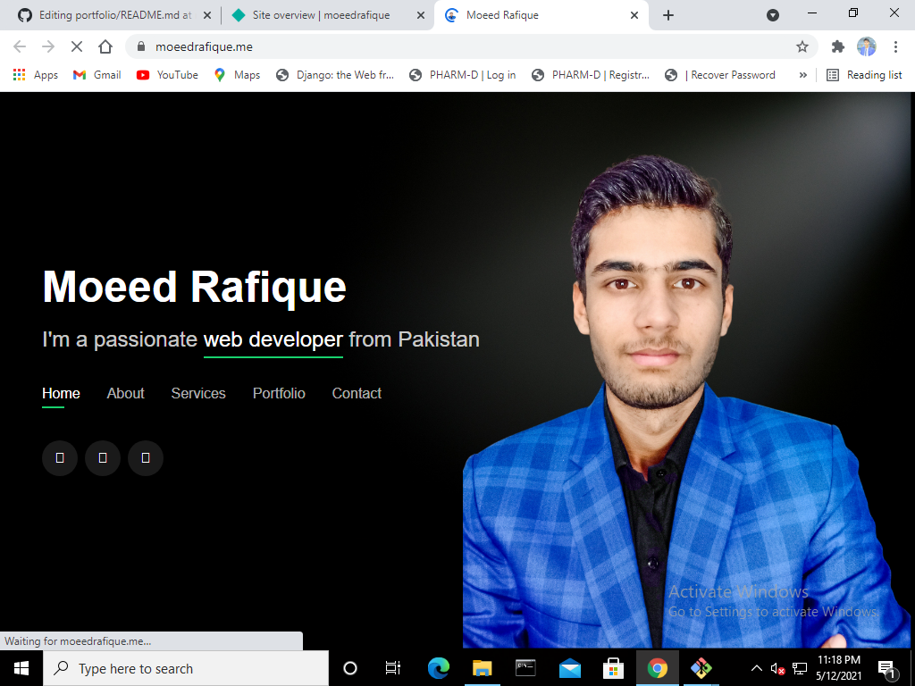 GitHub - IamHassanKhalid/portfolio: A simplle bootstrap portfolio