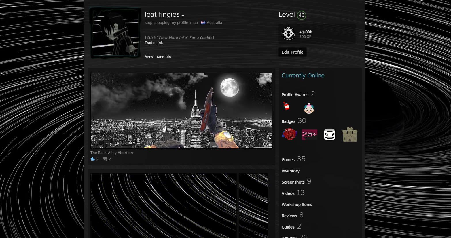 `SteamProfile`