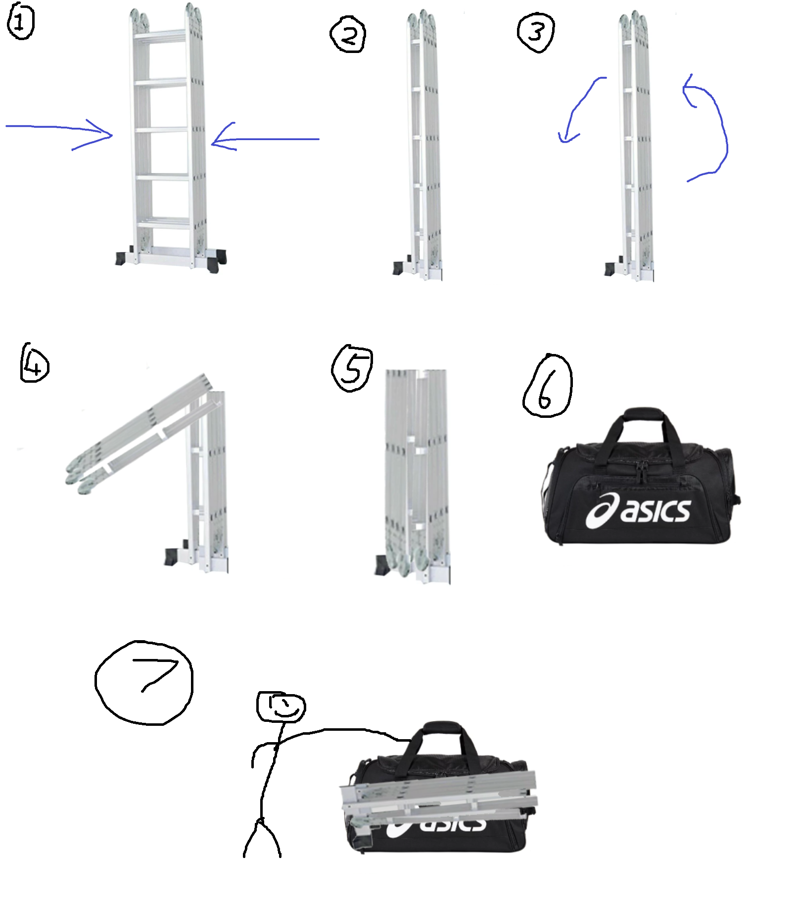 ladder bag