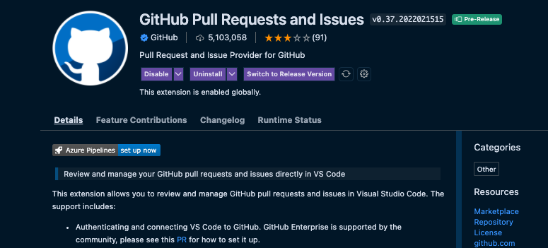 list of files in "changes in pull request" view disappear if in new ...