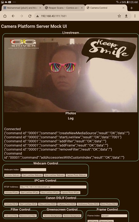 GitHub - widyo-wicaksono/cameraserver: Photobooth software. Support ...