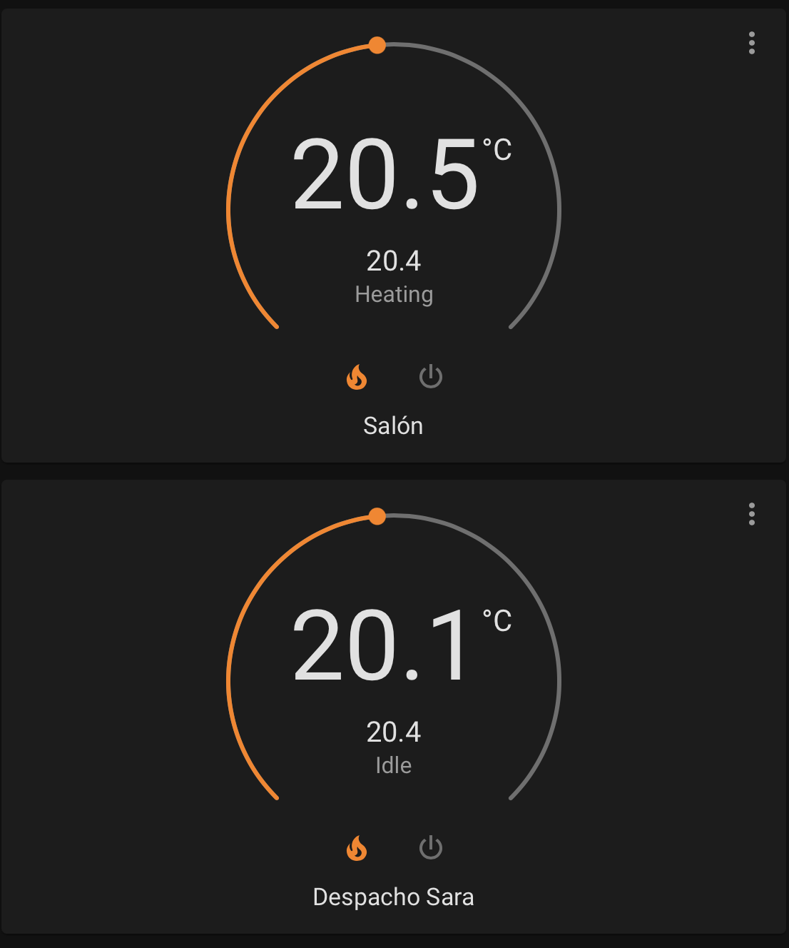 Thermostat behaviour based on temp not working properly · Issue 150