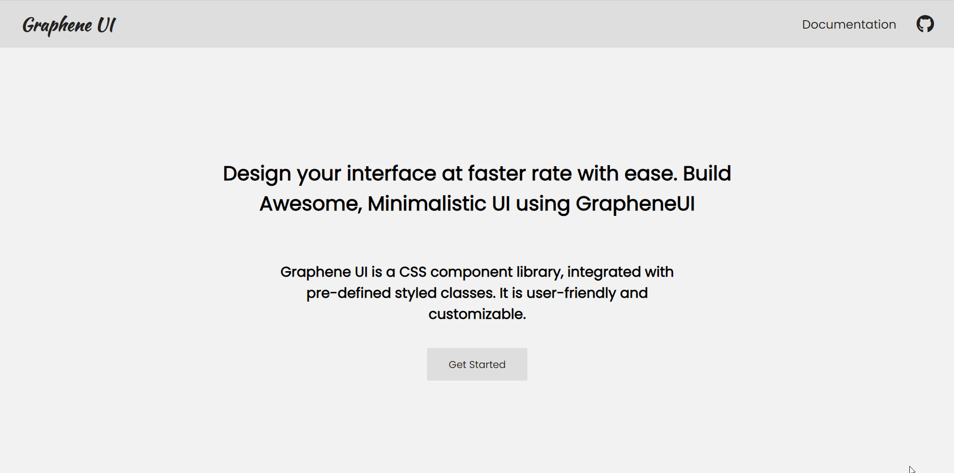 Graphite Os Ui GitHub - fahd23/Graphene-UI: Component Library with CSS and HTML