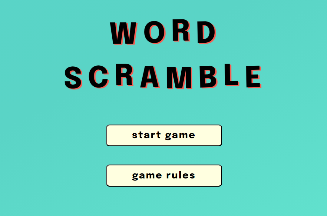 GitHub saniyavijayvargiya/wordscramblegame A word scramble game