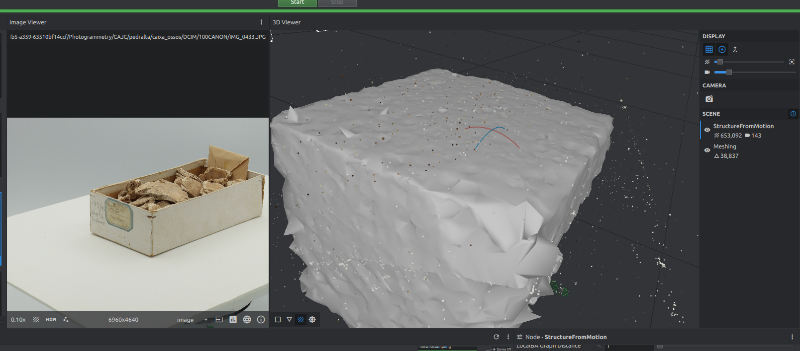 From SfM to Meshing got very different results · Issue #1645 ...
