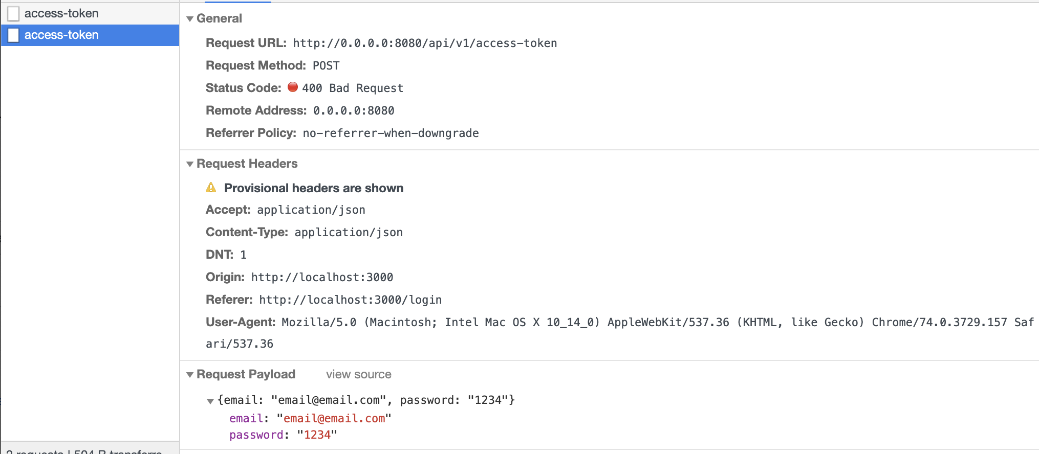 AccessControlAllowOrigin' header is present on the requested