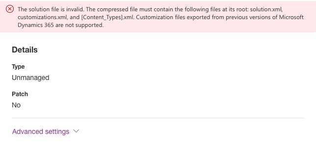 Solution will not import · Issue #2 · microsoftarchive/microsoft-teams ...