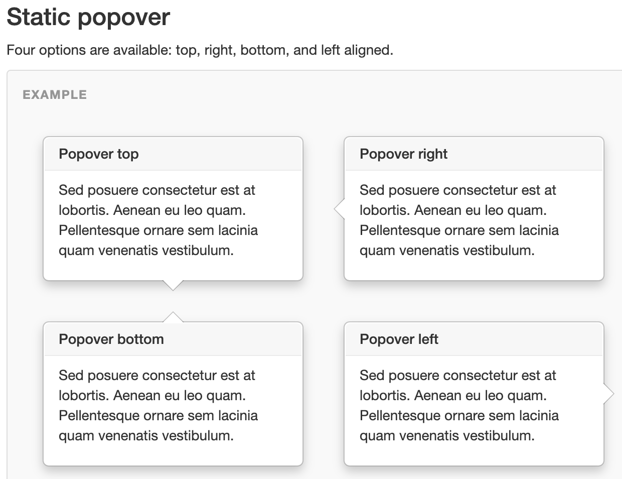 Reintroduce static popovers and tooltips · Issue 38364 · twbs/bootstrap · GitHub