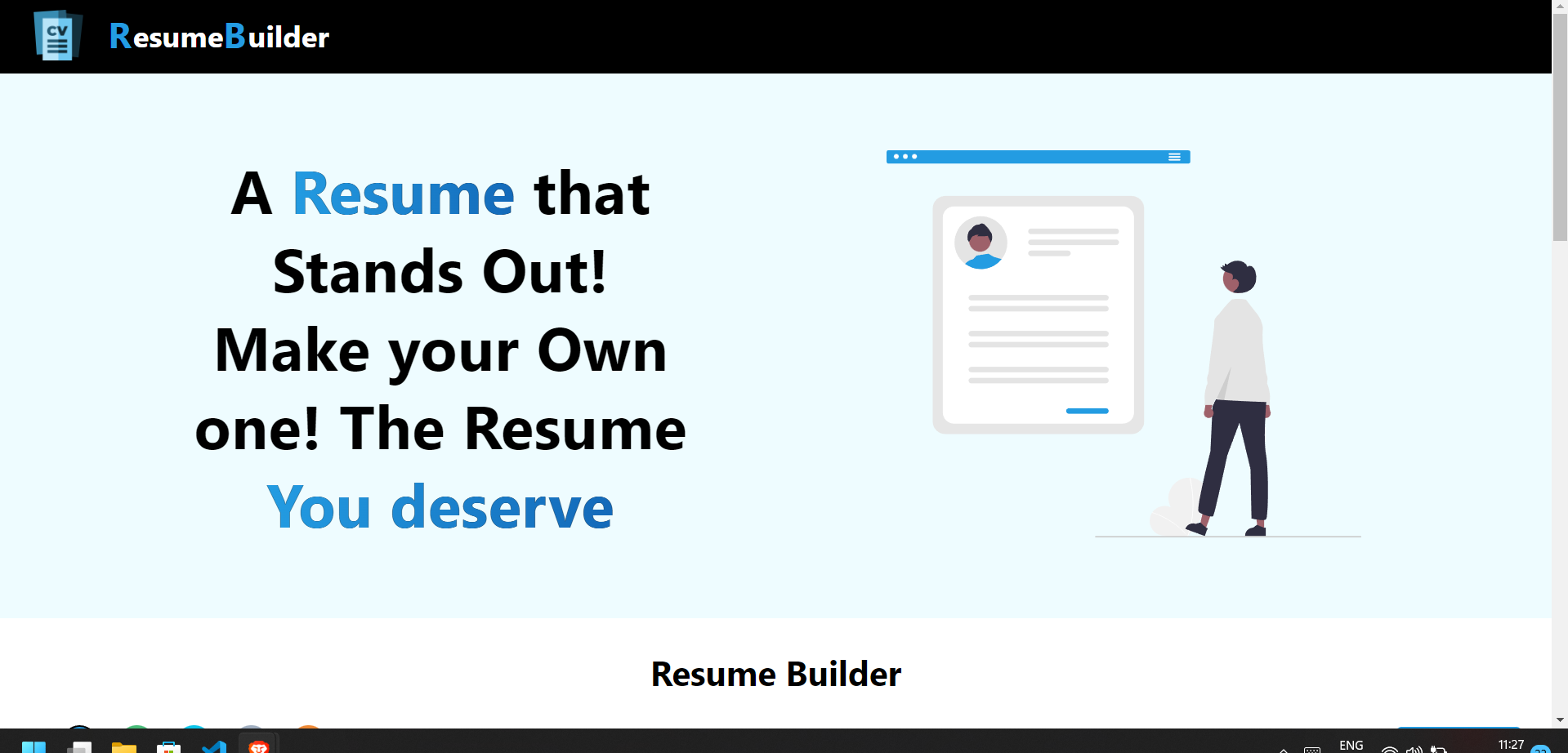 GitHub - imrkr18/resume-builder
