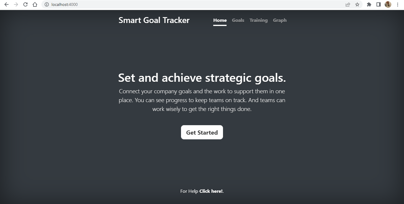 GitHub - vmishra18/Smart-Goal-Tracker: A ‘SMART GOAL TRACKER’ will help ...