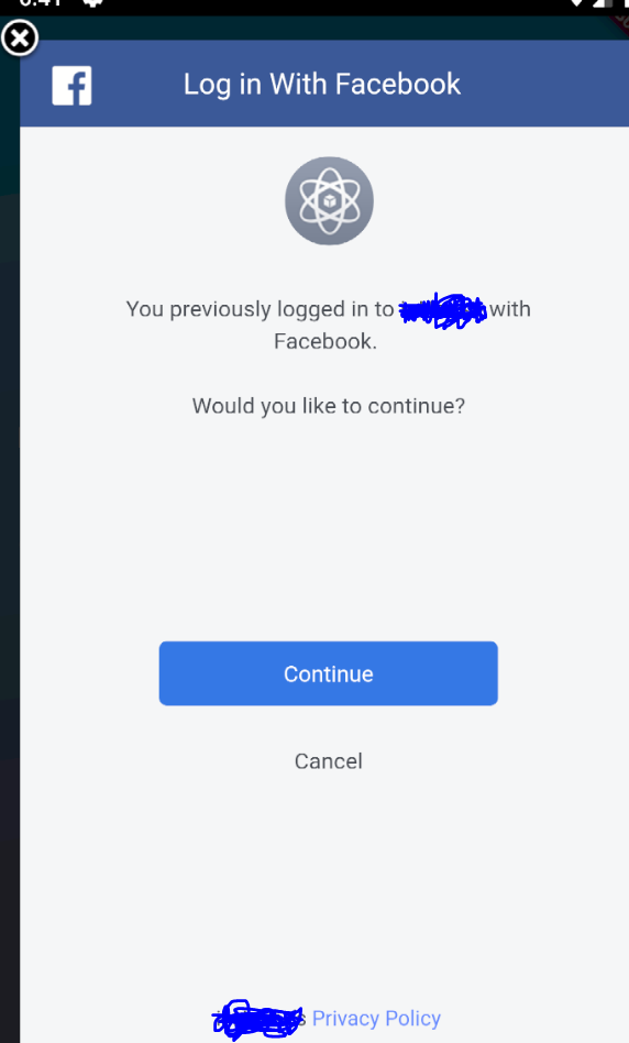Facebook Different User Sign In