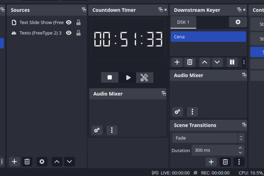 Please, reduce the dock height · Issue #10 · ashmanix/obs-plugin ...