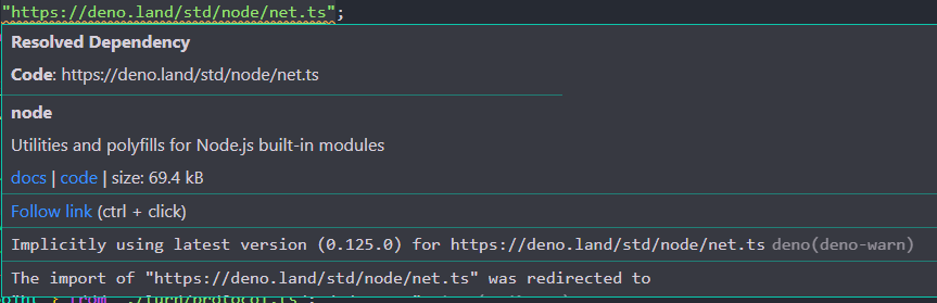 Deno does not find the latest version for STD modules everytime ...