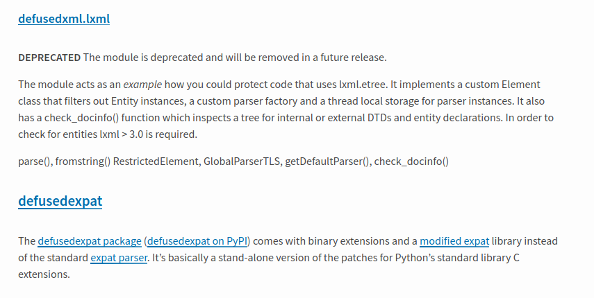 Use defusedxml for xml parsing · Issue #1079 · janeczku/calibre-web ...
