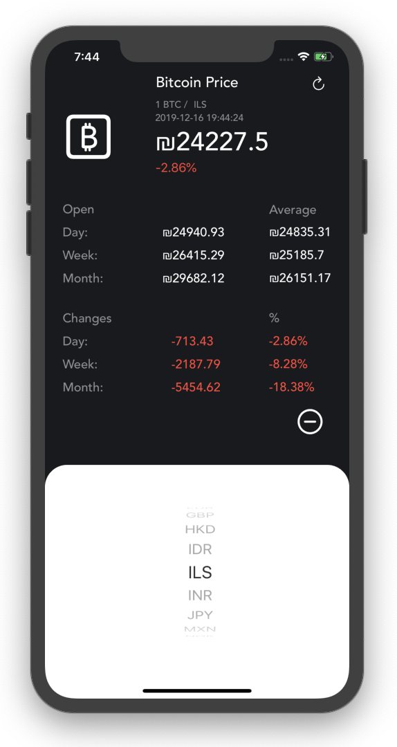 GitHub - DarraghBlake/The-Coin-Tracker: A simple way to track the price ...