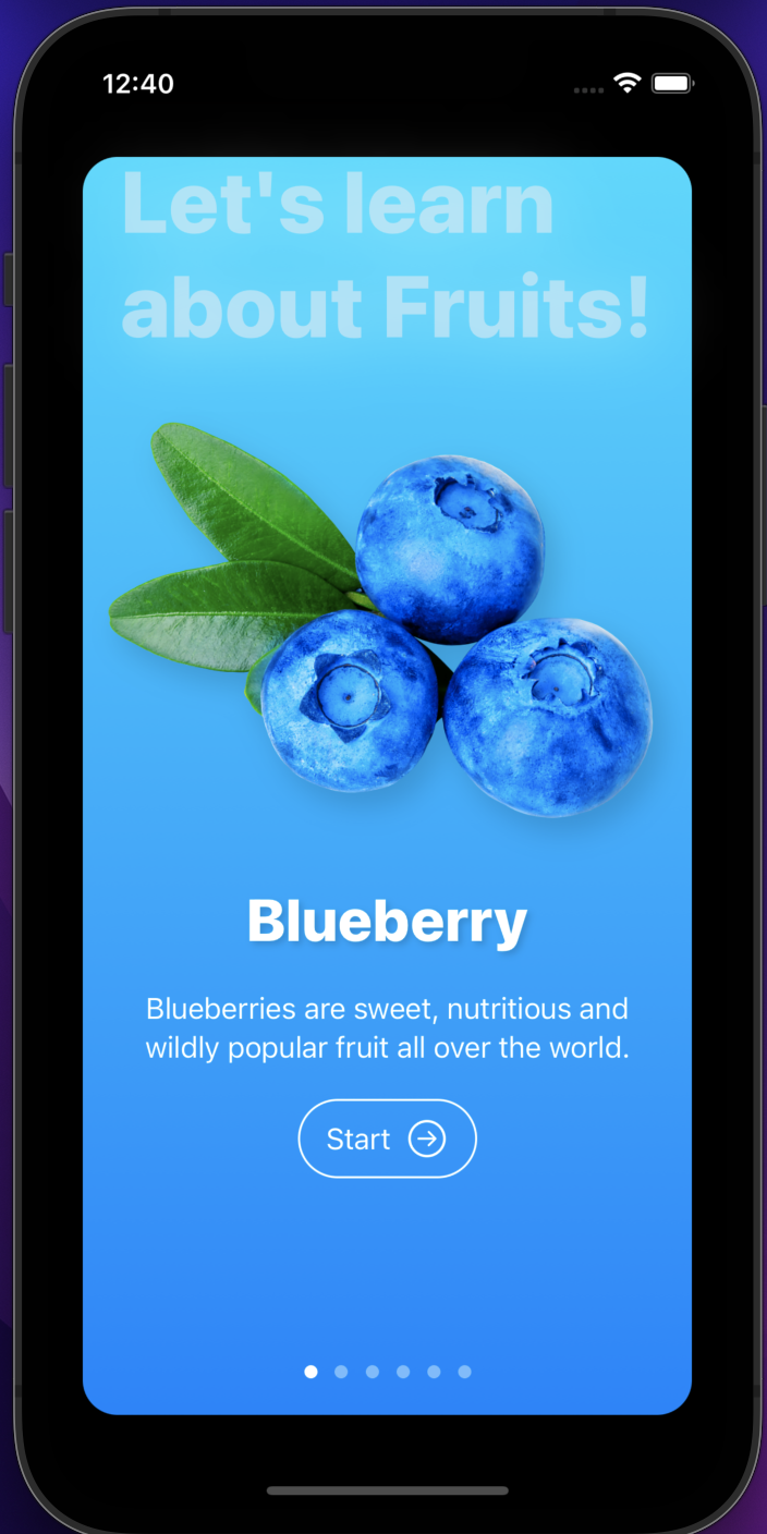 GitHub - Kosei-b/FRUITS: Swift UI Fruits description app