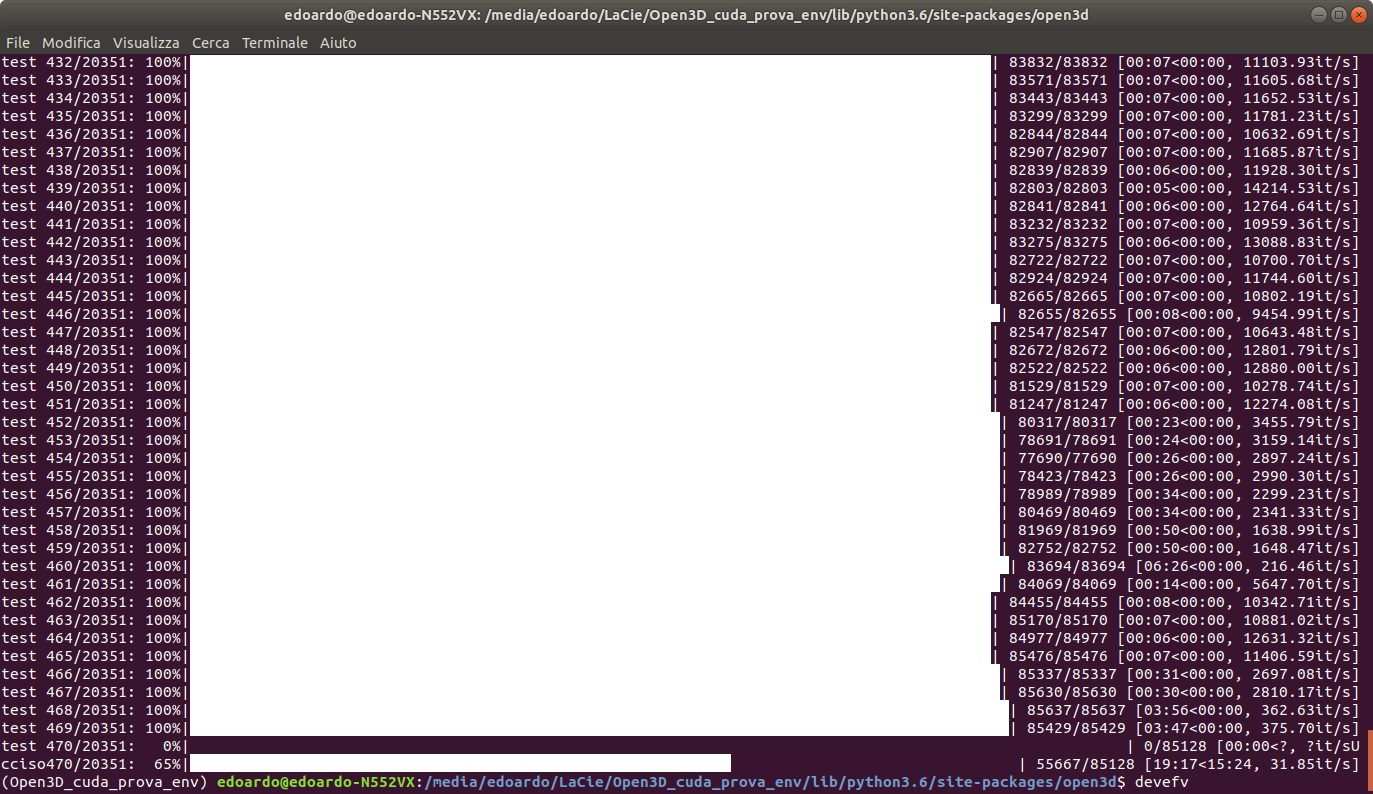 Test killed because out of memory · Issue #369 · isl-org/Open3D-ML · GitHub