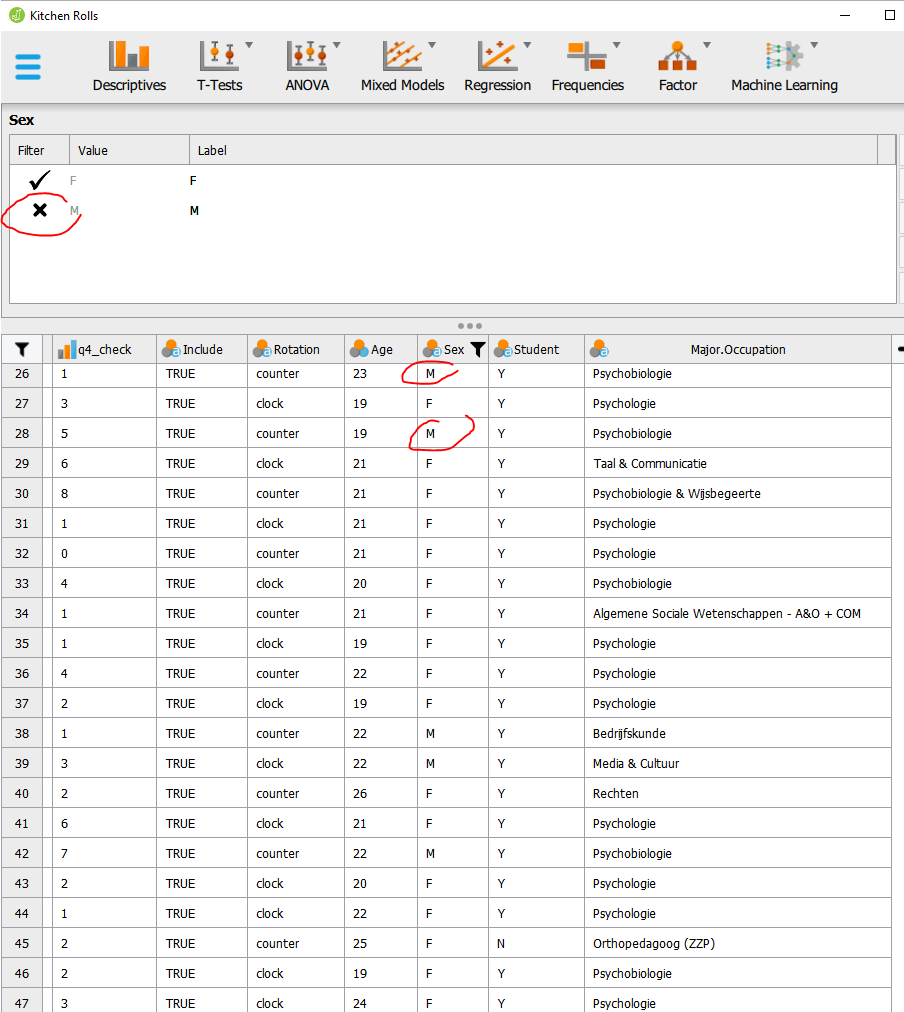 Filter selection problem · Issue #1302 · jasp-stats/jasp-issues · GitHub