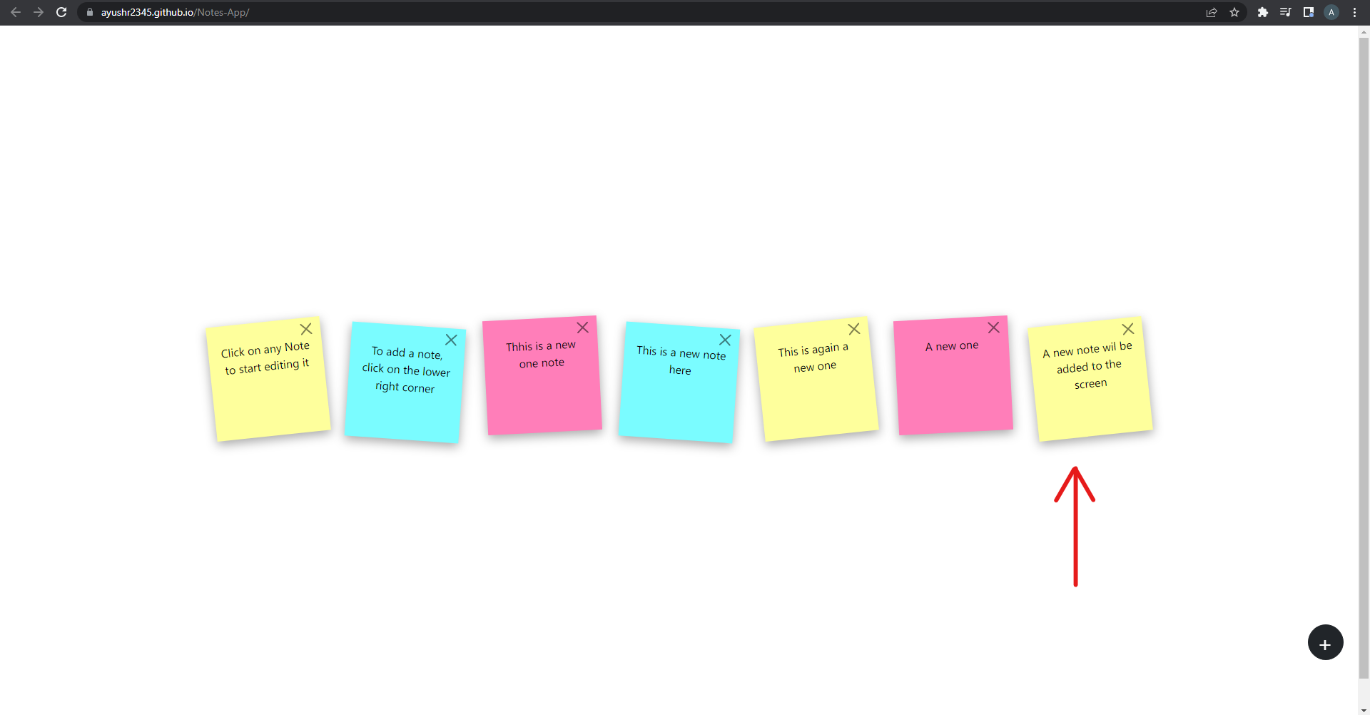 GitHub - ayushr2345/Notes-App: Frontend of an anonymous note sharing ...