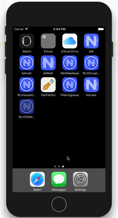 iOS RadListView: weird itemLoading behaviour since latest nativescript ...