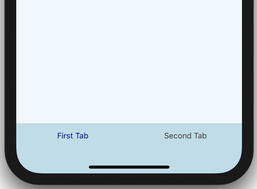 iOS Tabs safe area not used of TabStrip position is 
