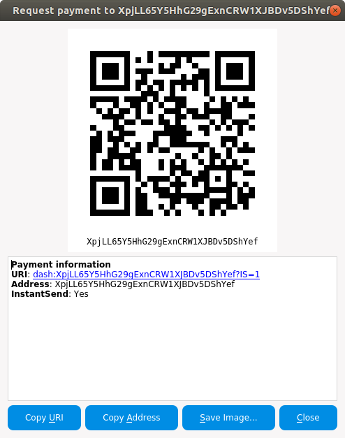 request payment