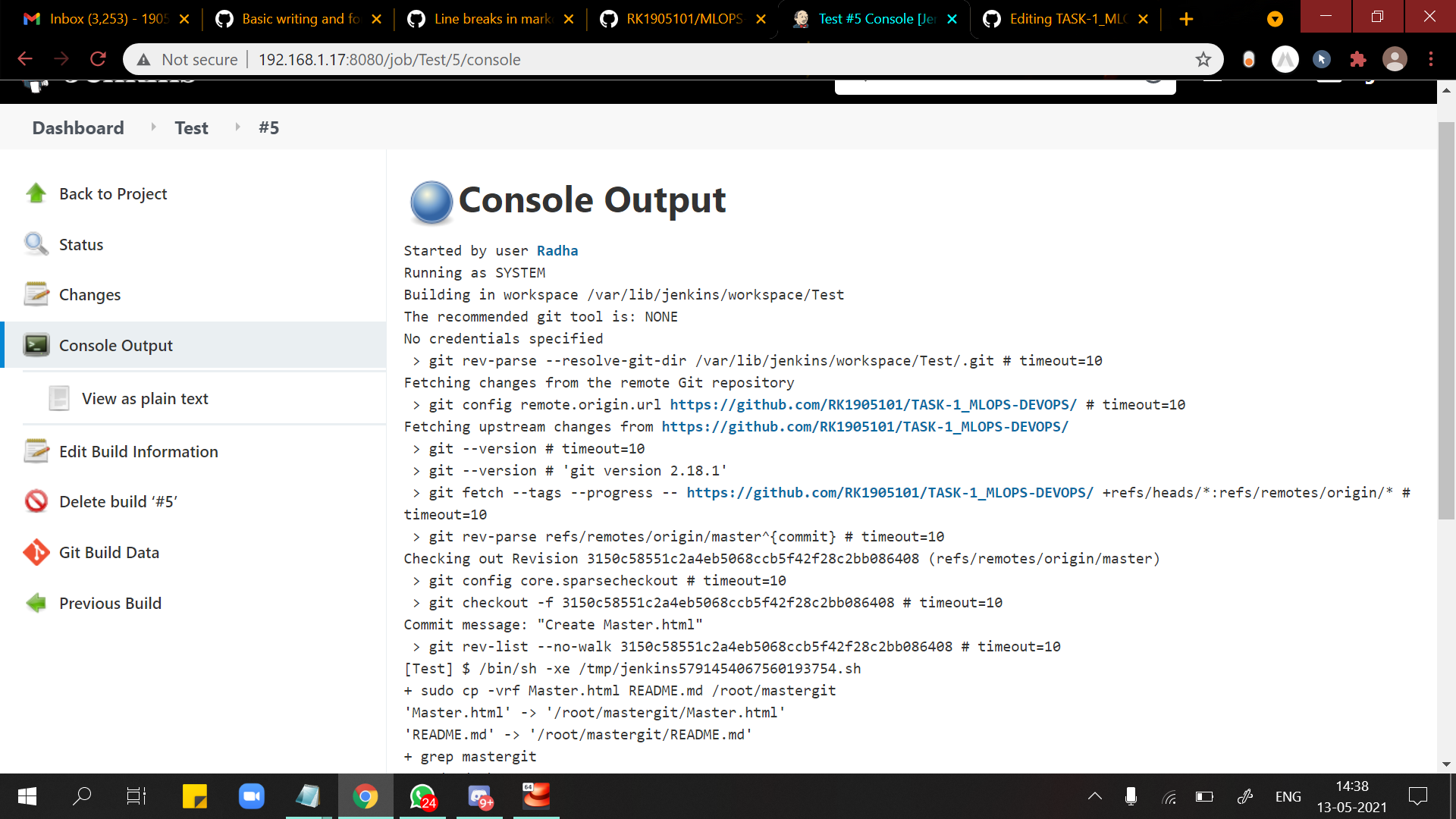 GitHub - RK1905101/TASK-1_MLOPS-DEVOPS: Check readme file for more info