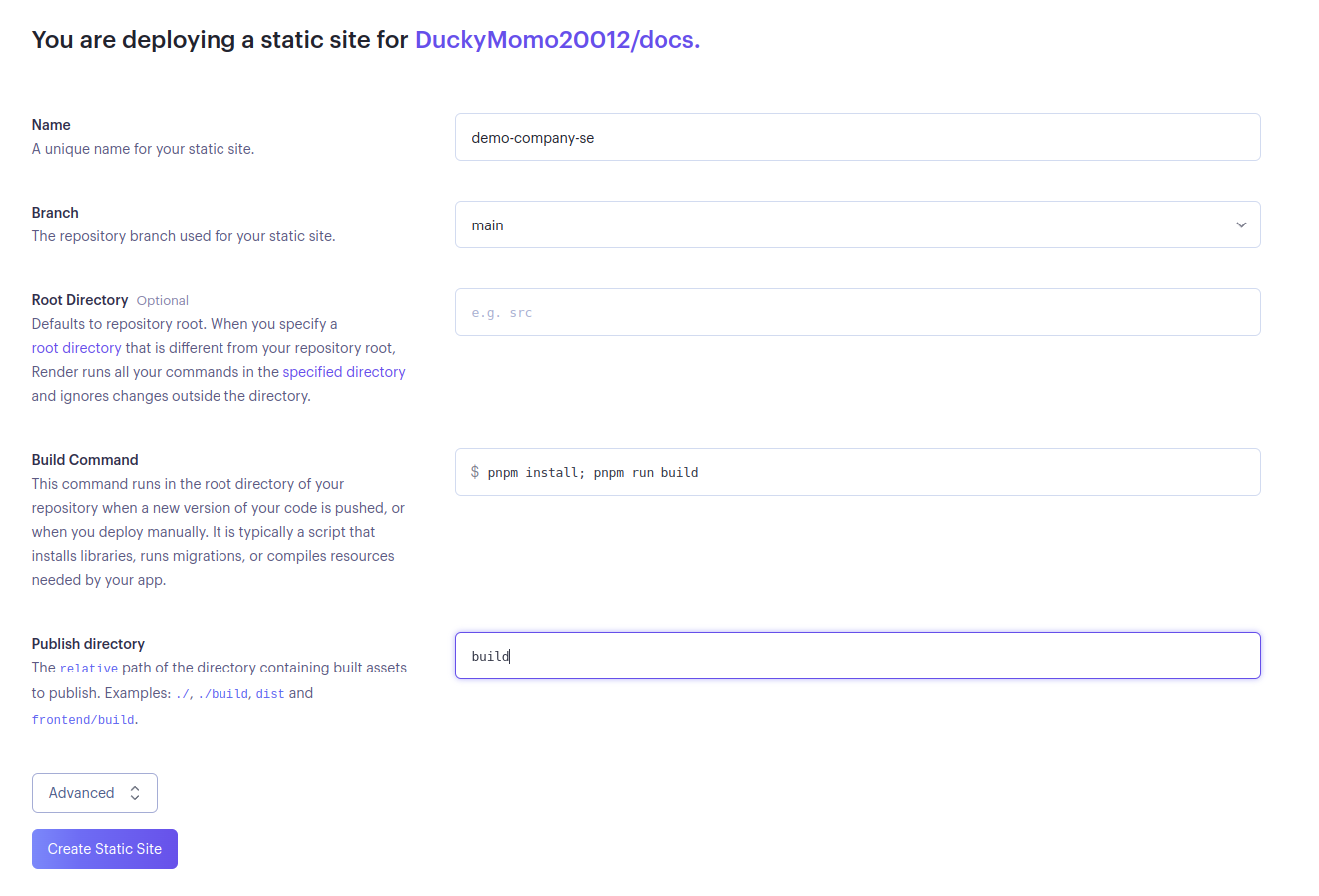 render-site-settings