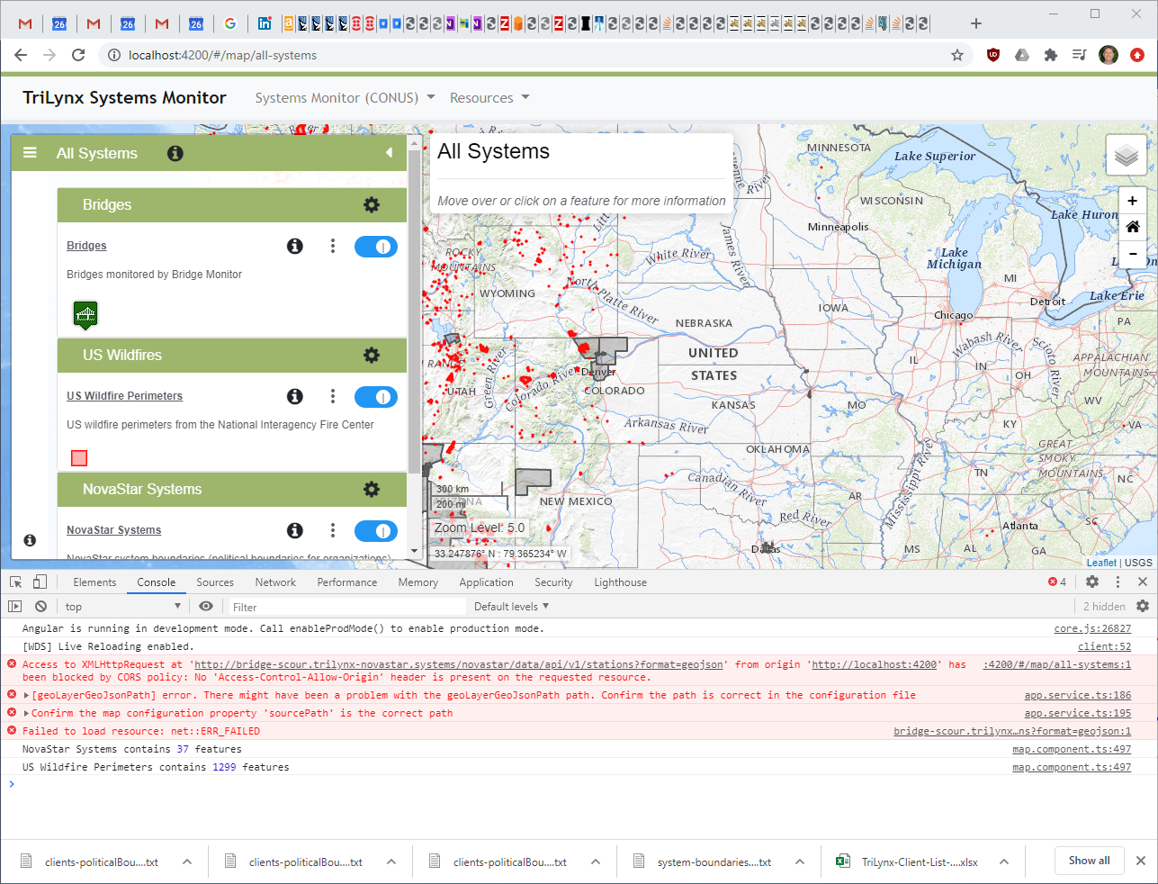 CORS error using web service · Issue #294 · OpenWaterFoundation/owf-app ...