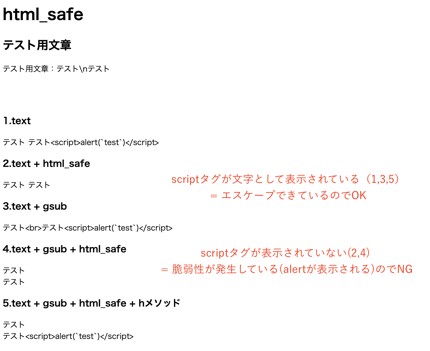 Rails Html 【Rails】html_safeを使用することで発生する脆弱性とその対策 #xss - Qiita