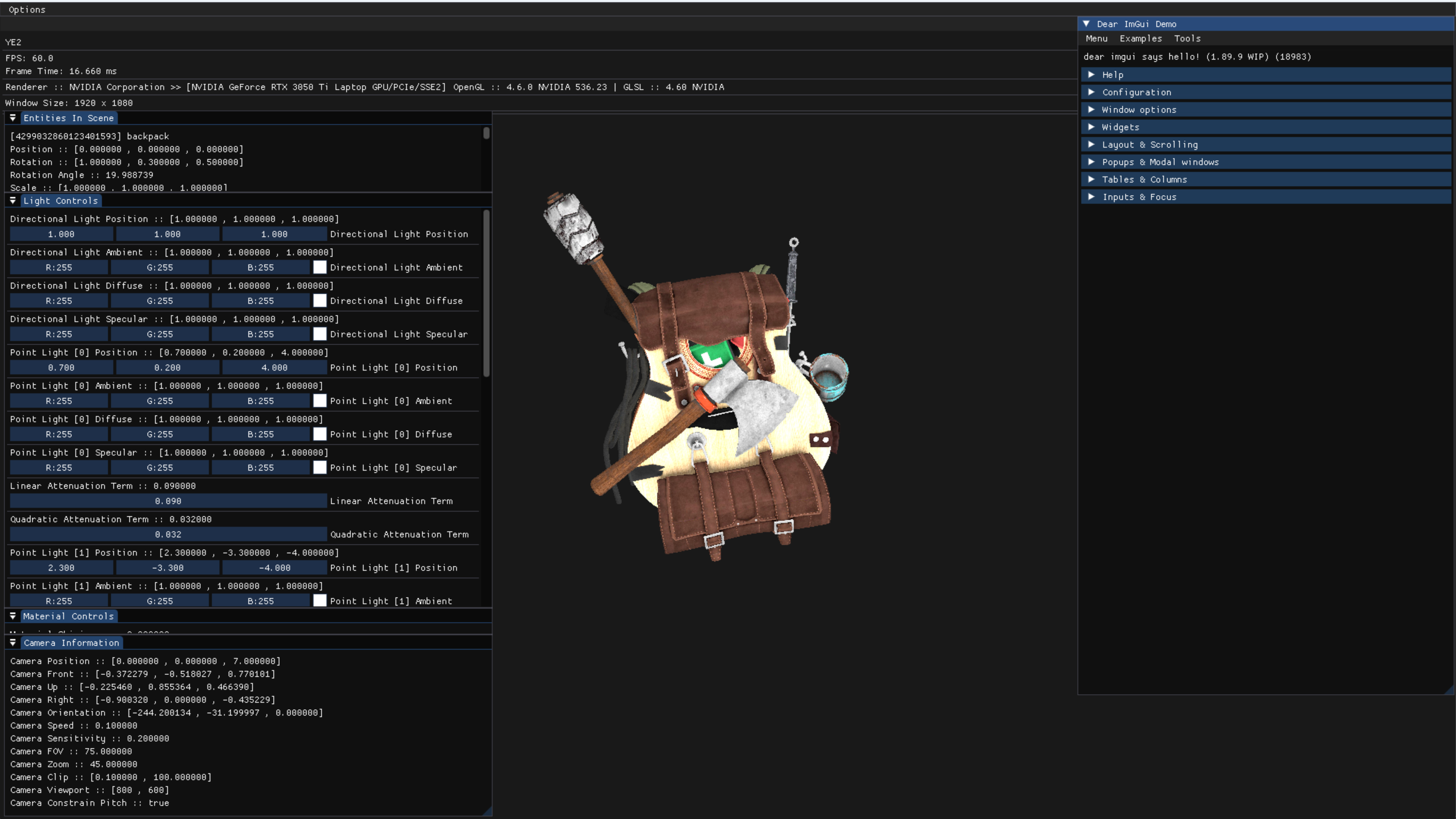 ImGui Docking causes window to fill whole screen and Viewport causes ...