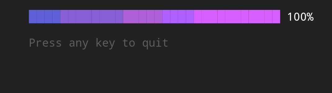 Why is the animated progress bar not smooth in my terminal · Issue #292 ...