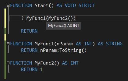 Intellisense shows function parameters incorrectly in some cases ...